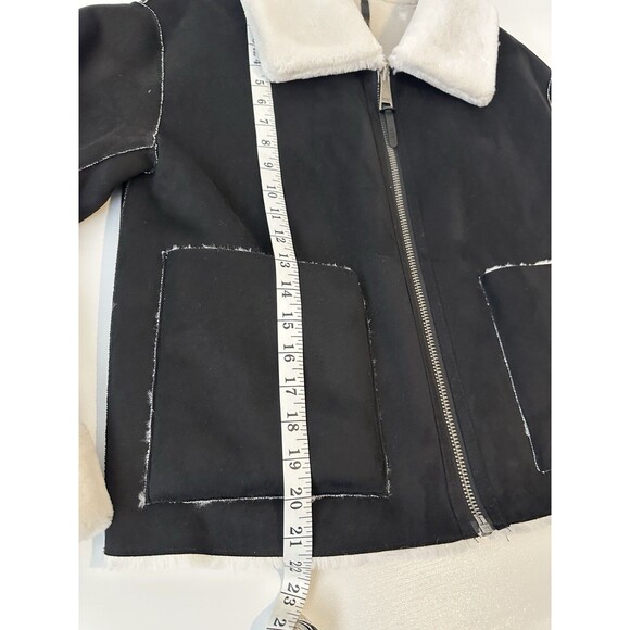 DKNY Reversible Faux Fur Coat - Picture 6 of 6